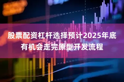 股票配资杠杆选择预计2025年底有机会走完原型开发流程